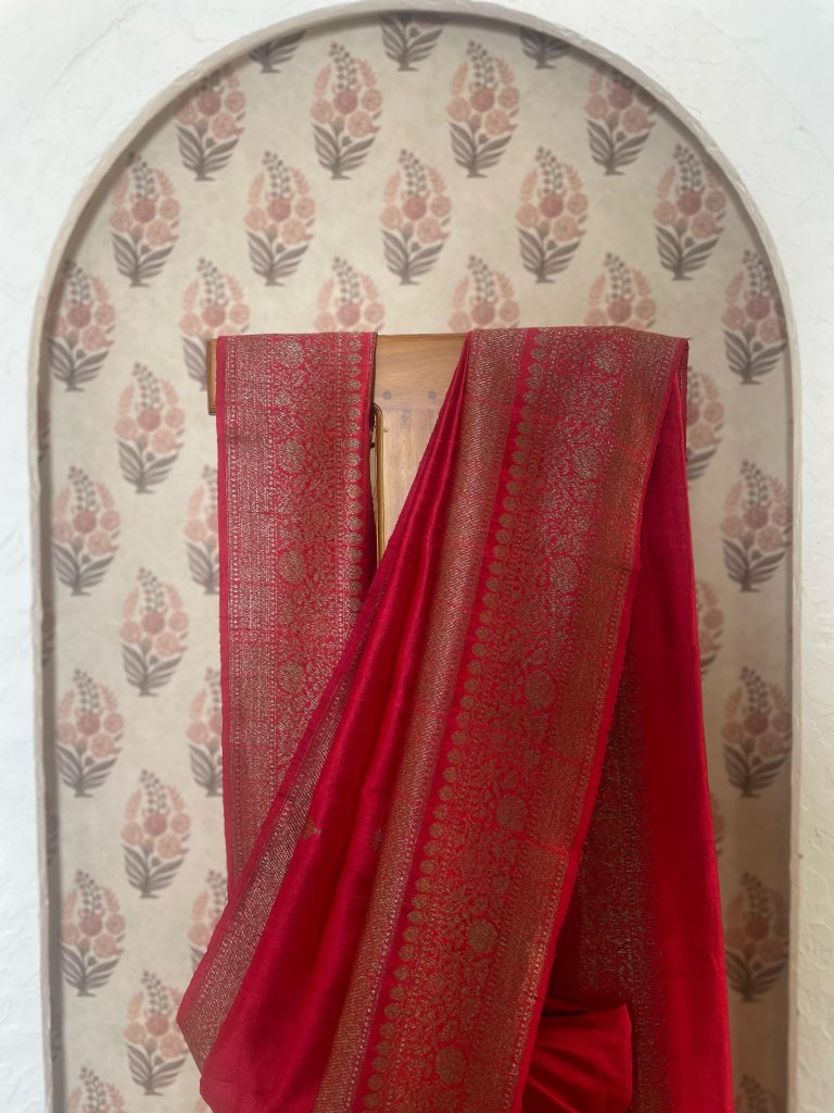 TUSSAR RAW SILK SAREE - Image 4