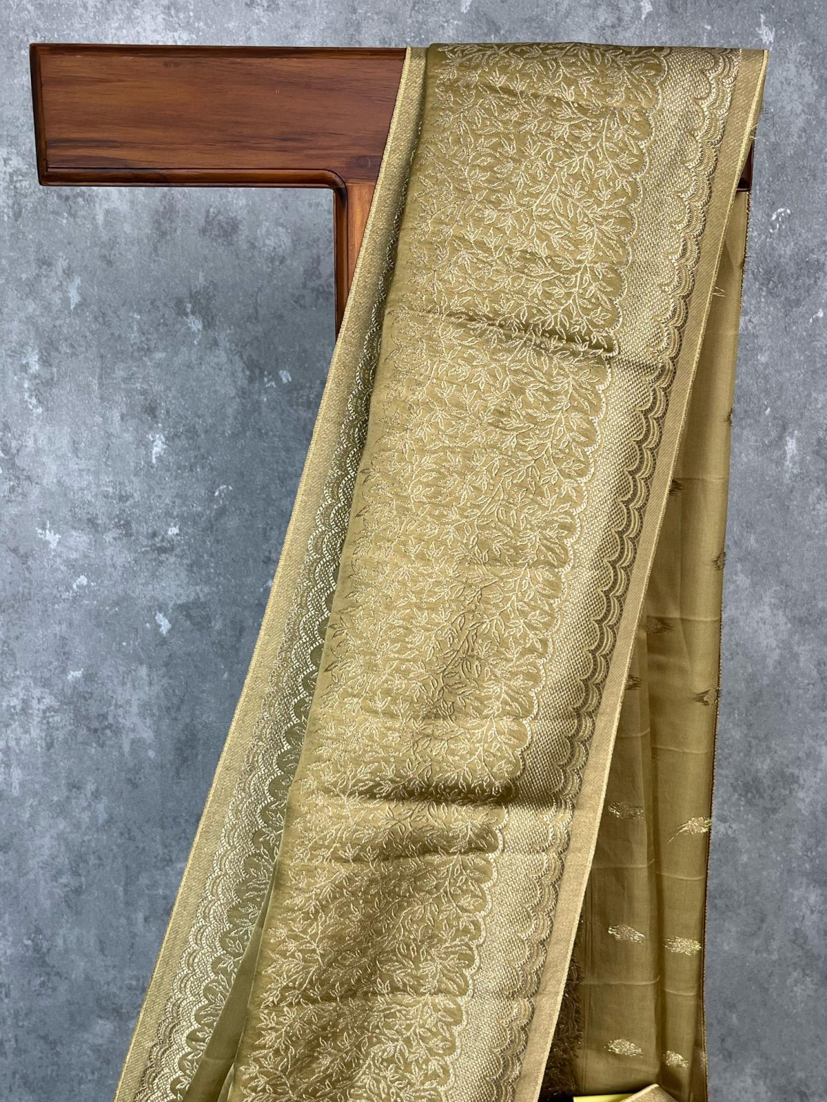 SATIN SILK BANARASI SAREE - Image 3