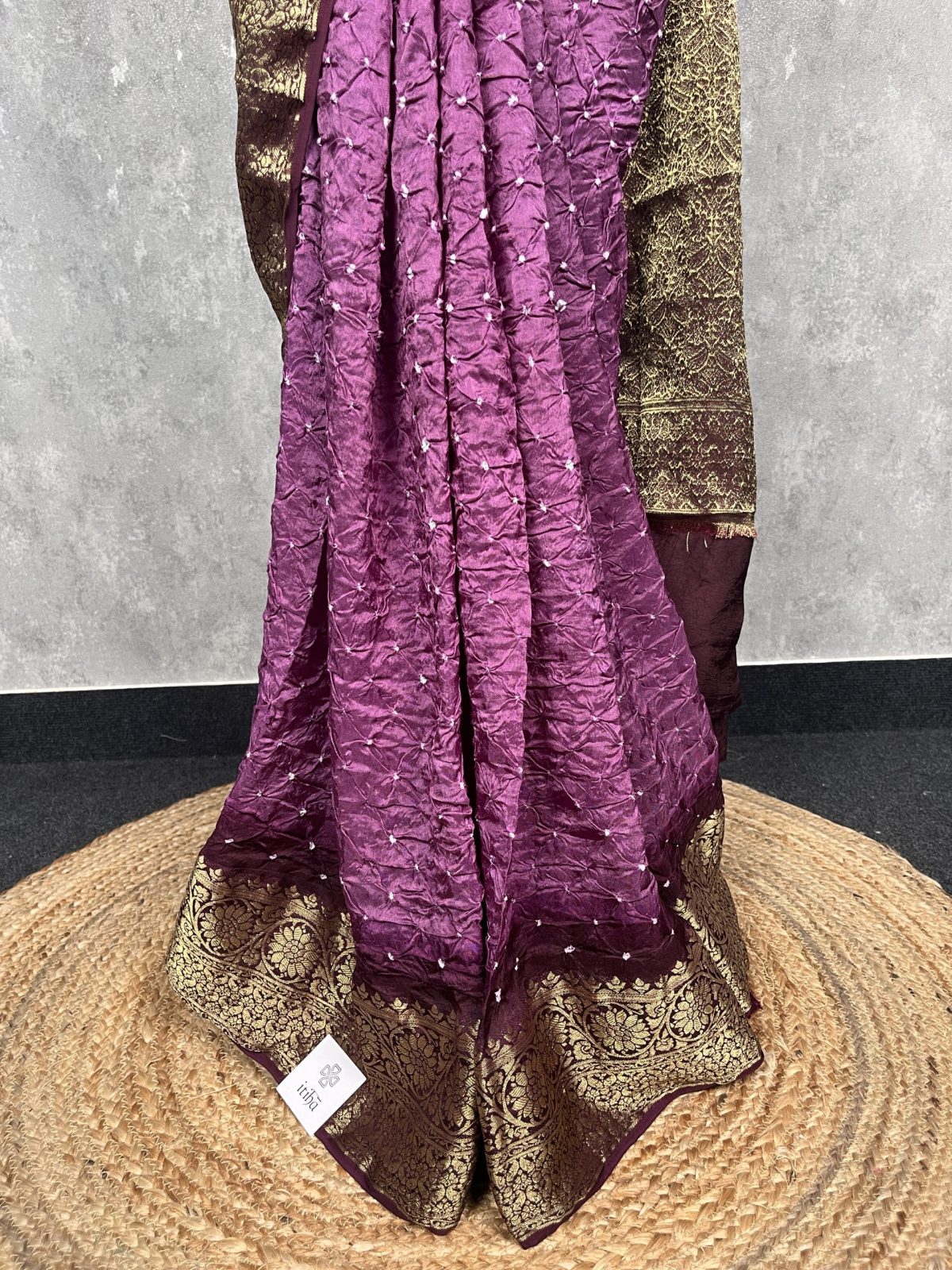DOLA SILK BHANDEJ MODAL SAREE - Image 3