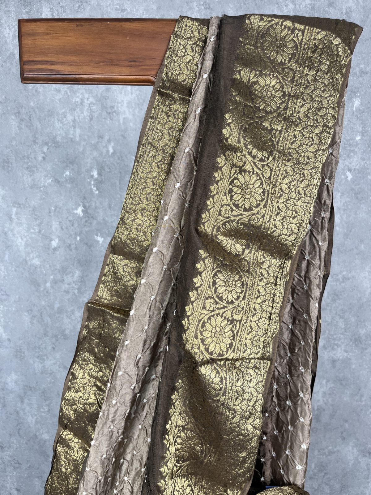 DOLA SILK BHANDEJ MODAL SAREE - Image 2