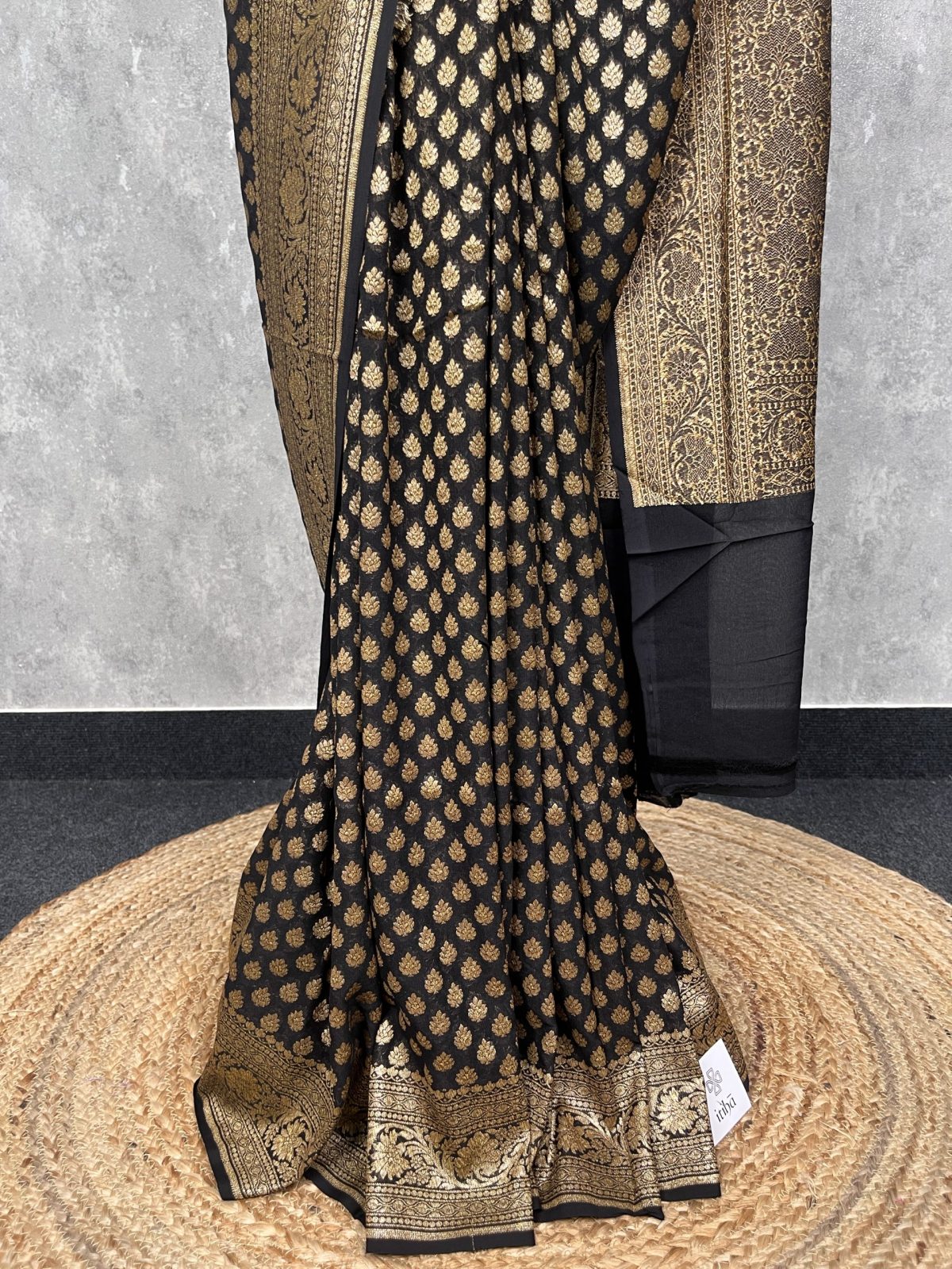 KHADDI GEORGETTE BANARASI SAREE - Image 3
