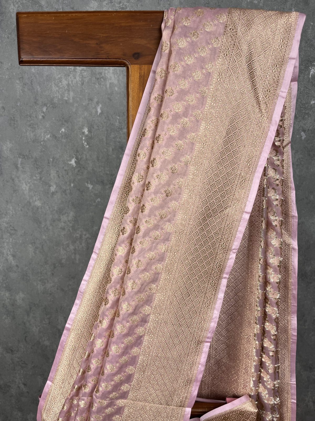 TISSUE KATAN SILK BANARASI HANDLOOM SAREE - Image 2