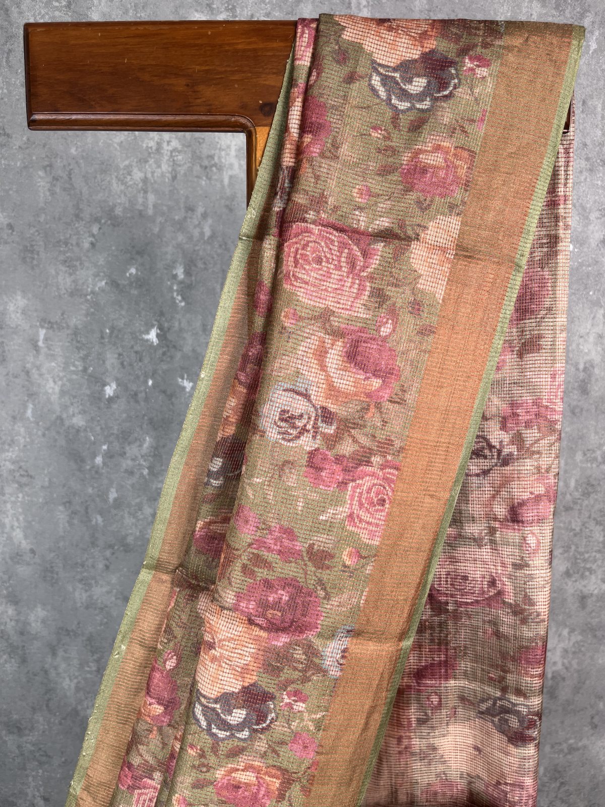 TUSSAR SILK ZARI STRIPES BANARASI SAREE - Image 2