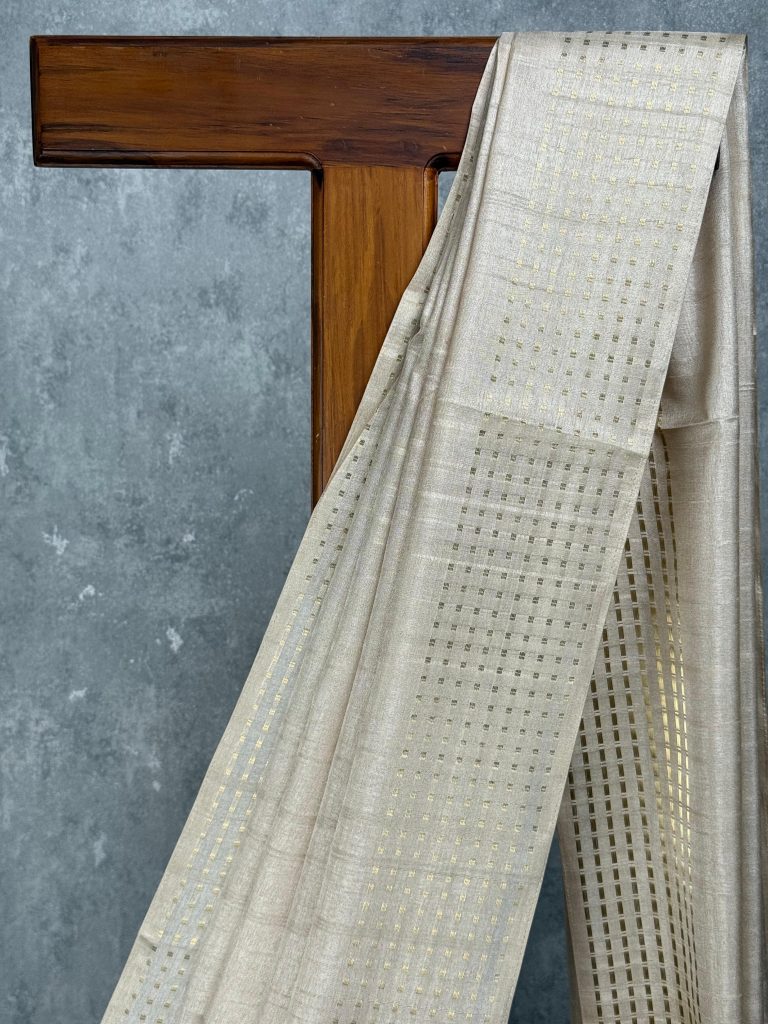 SEMI TUSSAR SAREE - Image 2