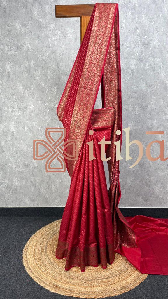 SOFT KATAN SILK BANARASI SAREE