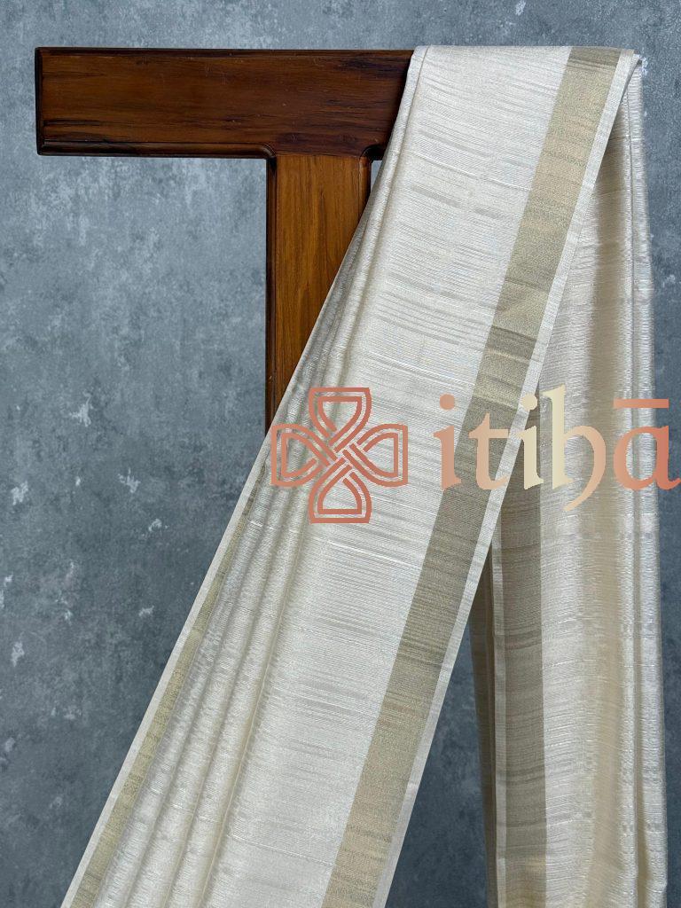 SEMI TUSSAR SILK SAREE - Image 2
