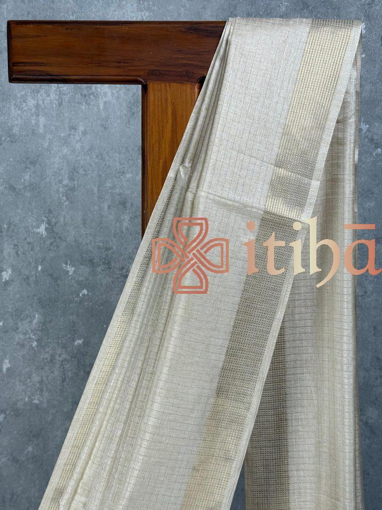 SEMI TUSSAR SILK SAREE - Image 2