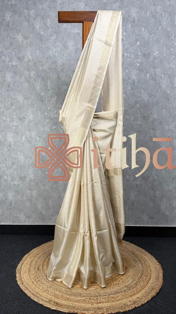 SEMI TUSSAR SILK SAREE