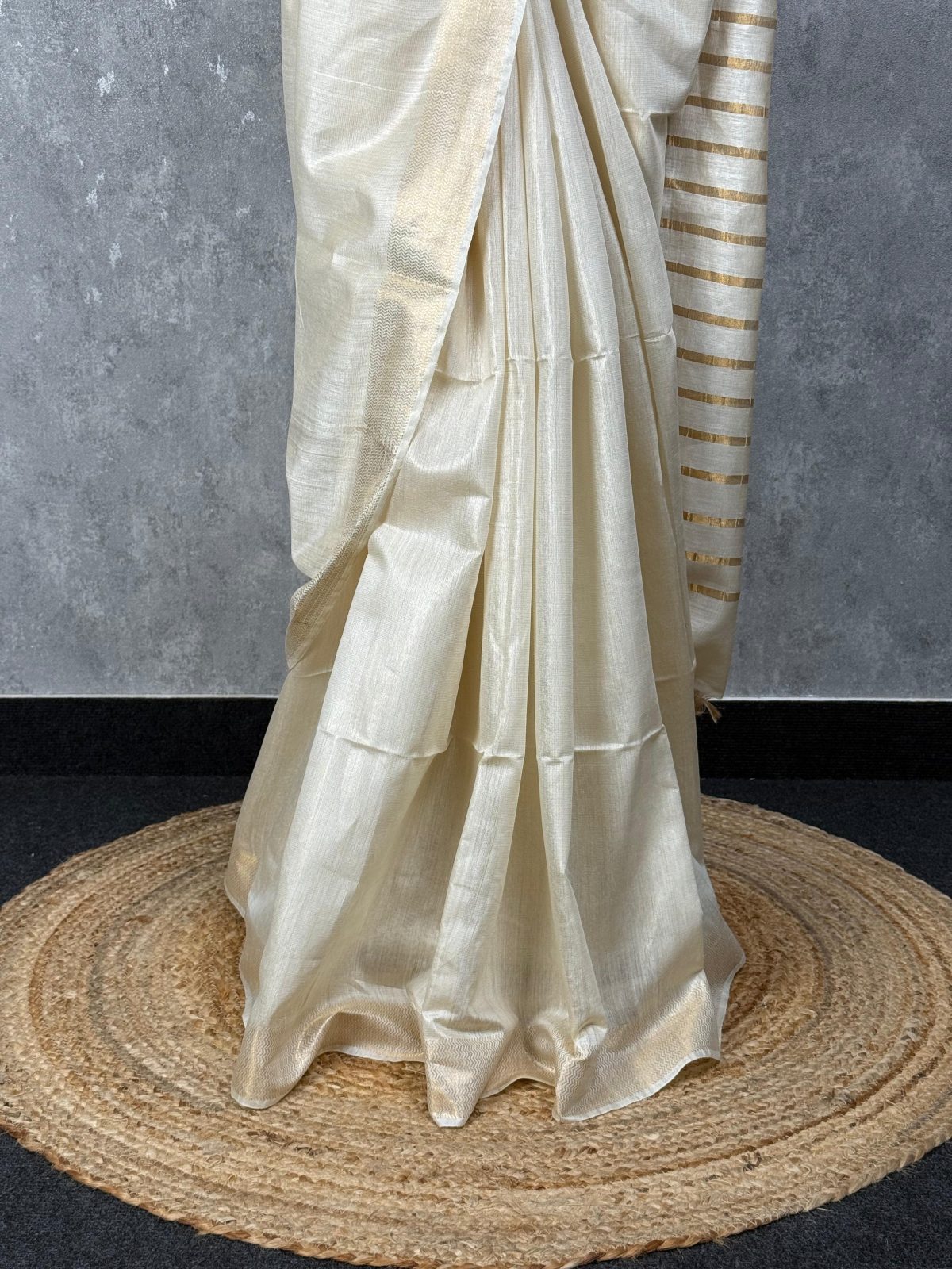 SEMI TUSSAR SILK SAREE - Image 3