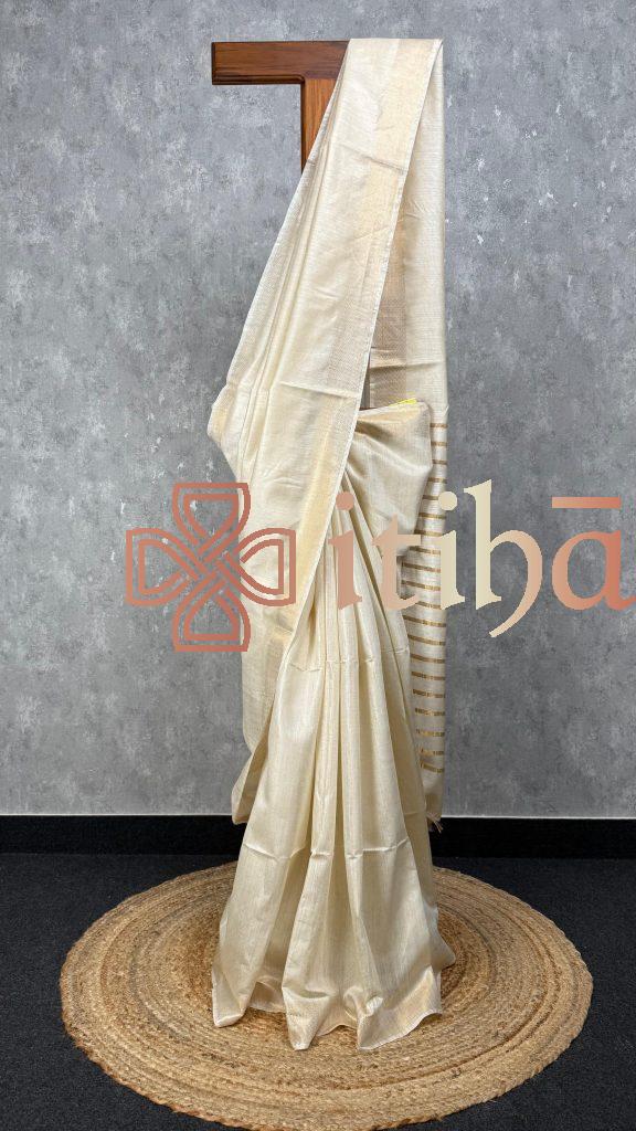 SEMI TUSSAR SILK SAREE