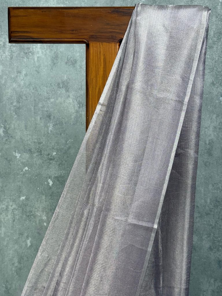 TUSSAR TISSUE SAREE - Image 2