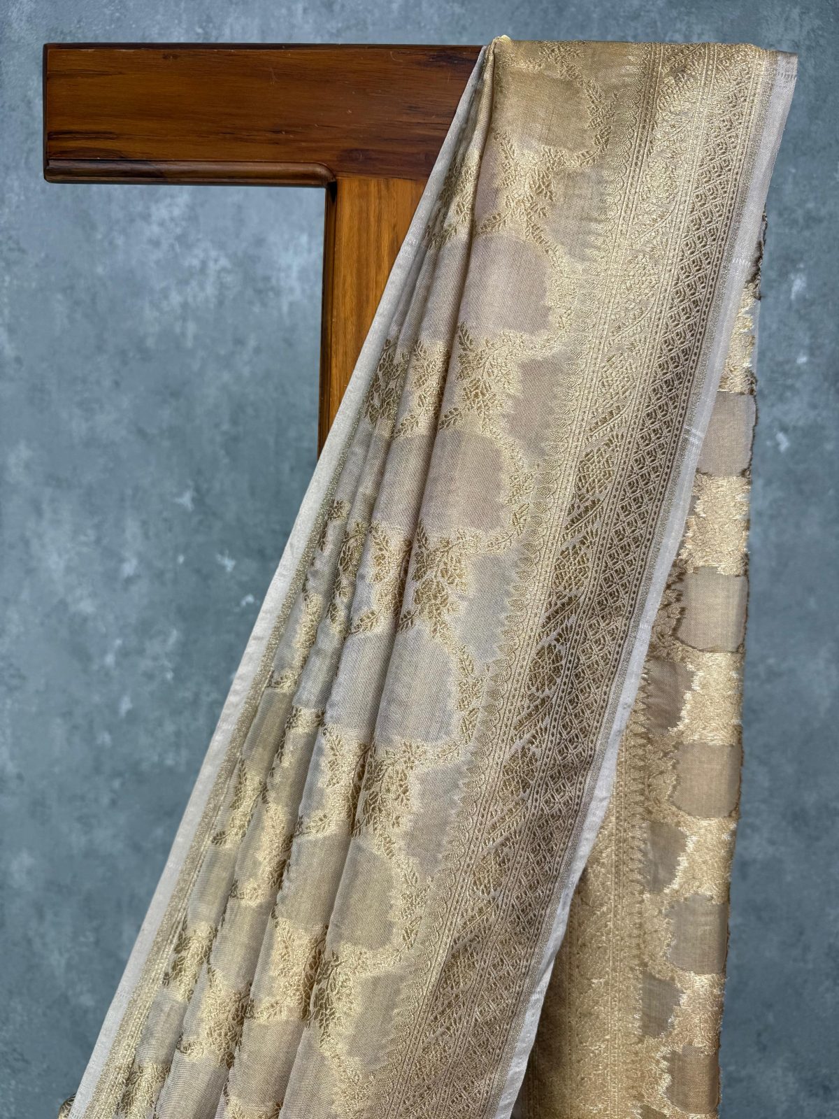 TISSUE ORGANZA BANARASI SAREE - Image 2