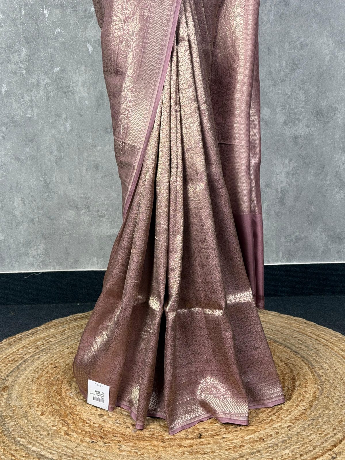 SOFT KATAN SILK WATER ZARI BANARASI SAREE - Image 3
