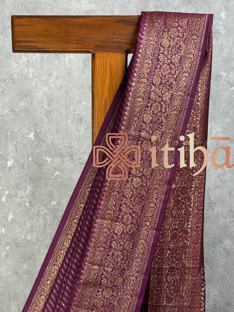 SOFT KATAN SILK BANARASI SAREE - Image 2