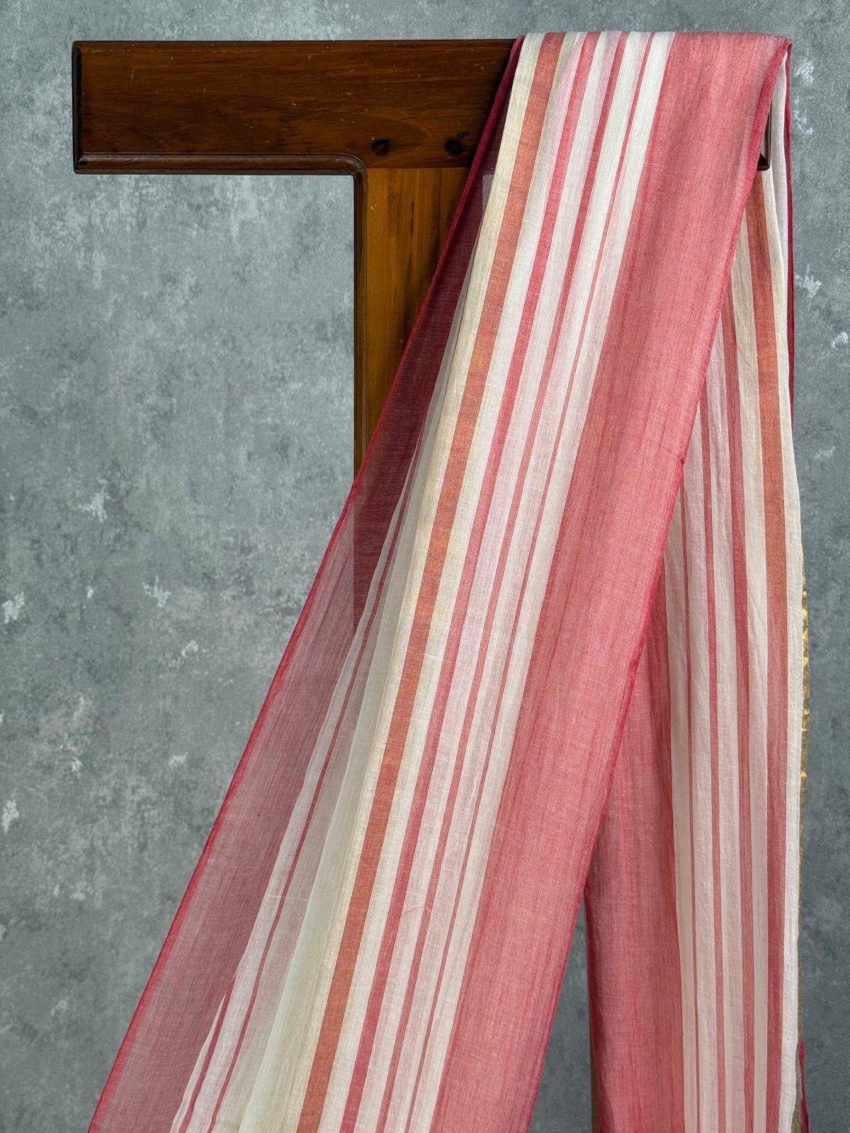 MUL COTTON HANDLOOM SAREE - Image 2