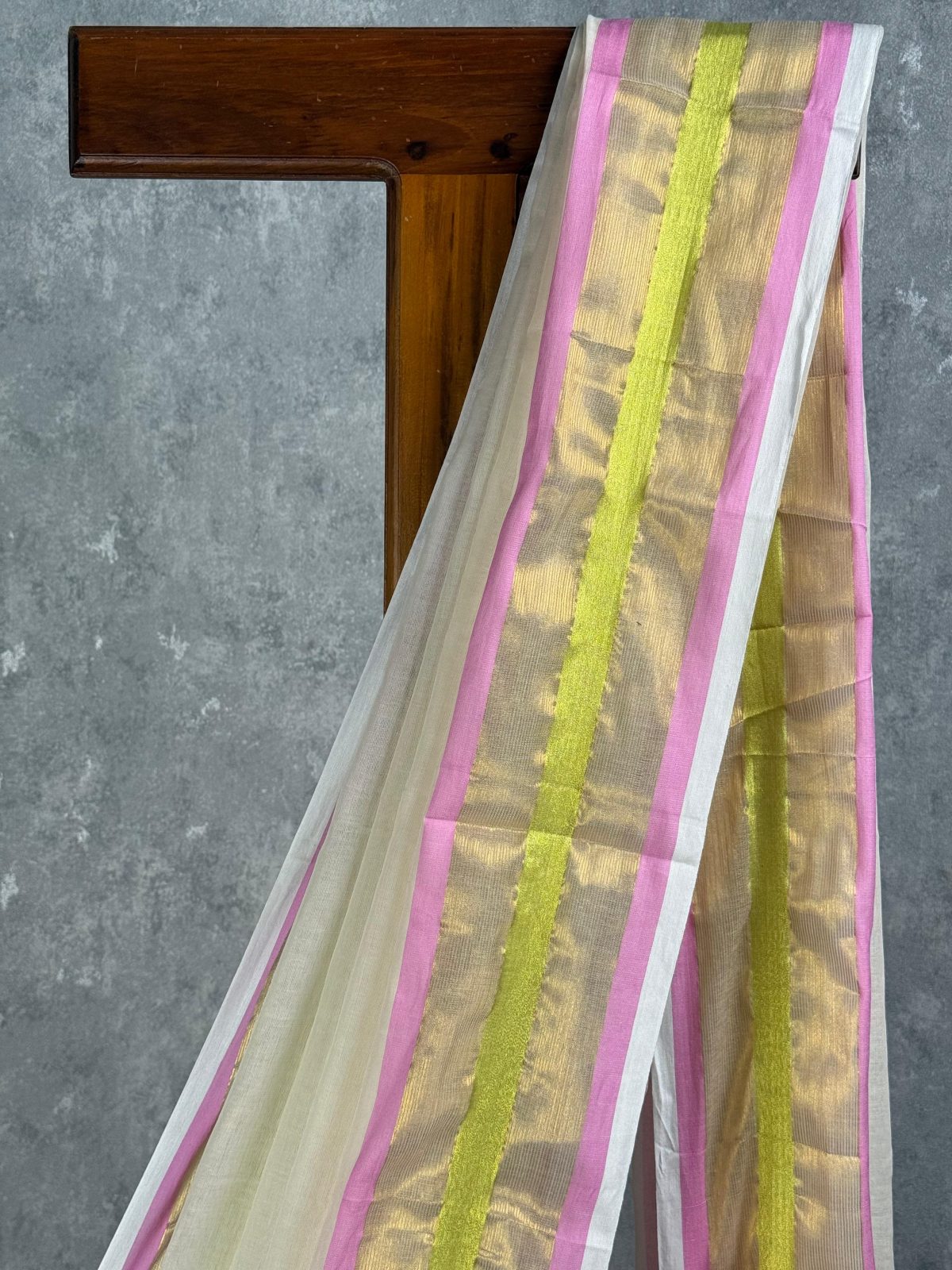 MUL COTTON HANDLOOM SAREE - Image 2