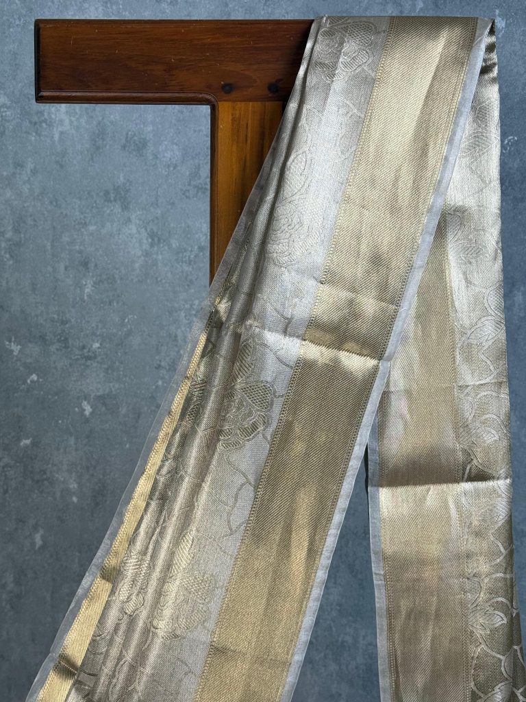 TISSUE SILK BANARASI SAREE - Image 2