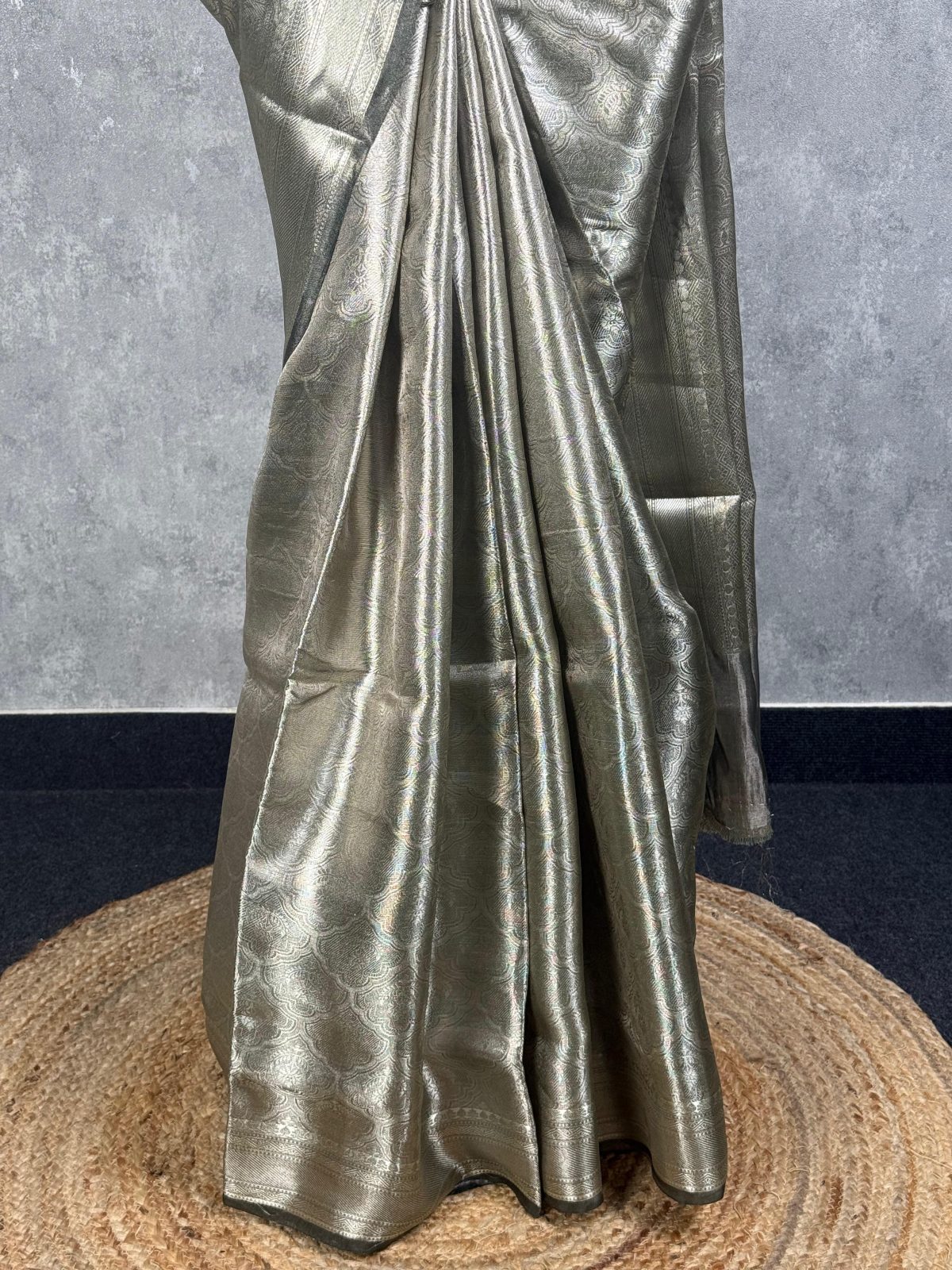 TISSUE SILK BANARASI SAREE - Image 3