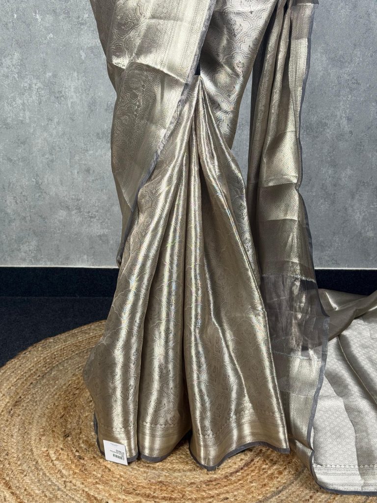 TISSUE SILK BANARASI SAREE - Image 3