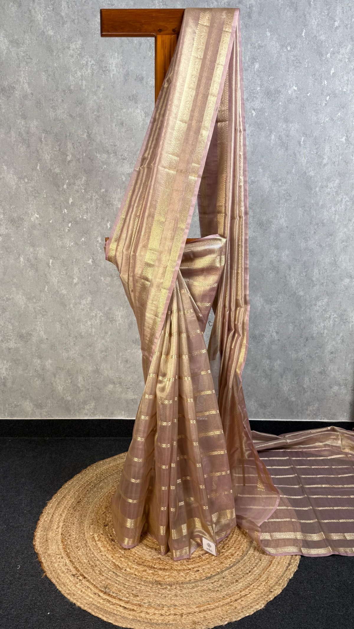 SEMI TISSUE ORGANZA BANARASI SAREE