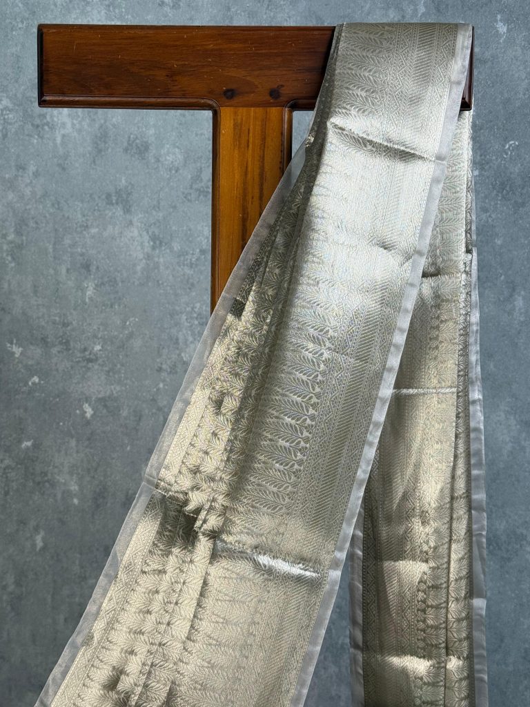 TISSUE SILK BANARASI SAREE - Image 2