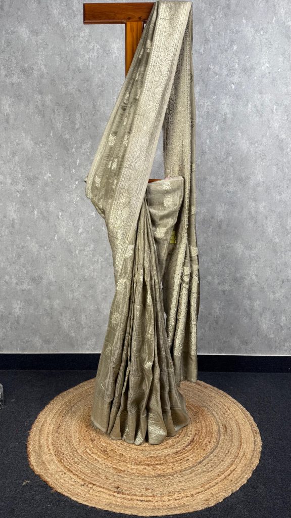 TISSUE GEORGETTE BANARASI SAREE