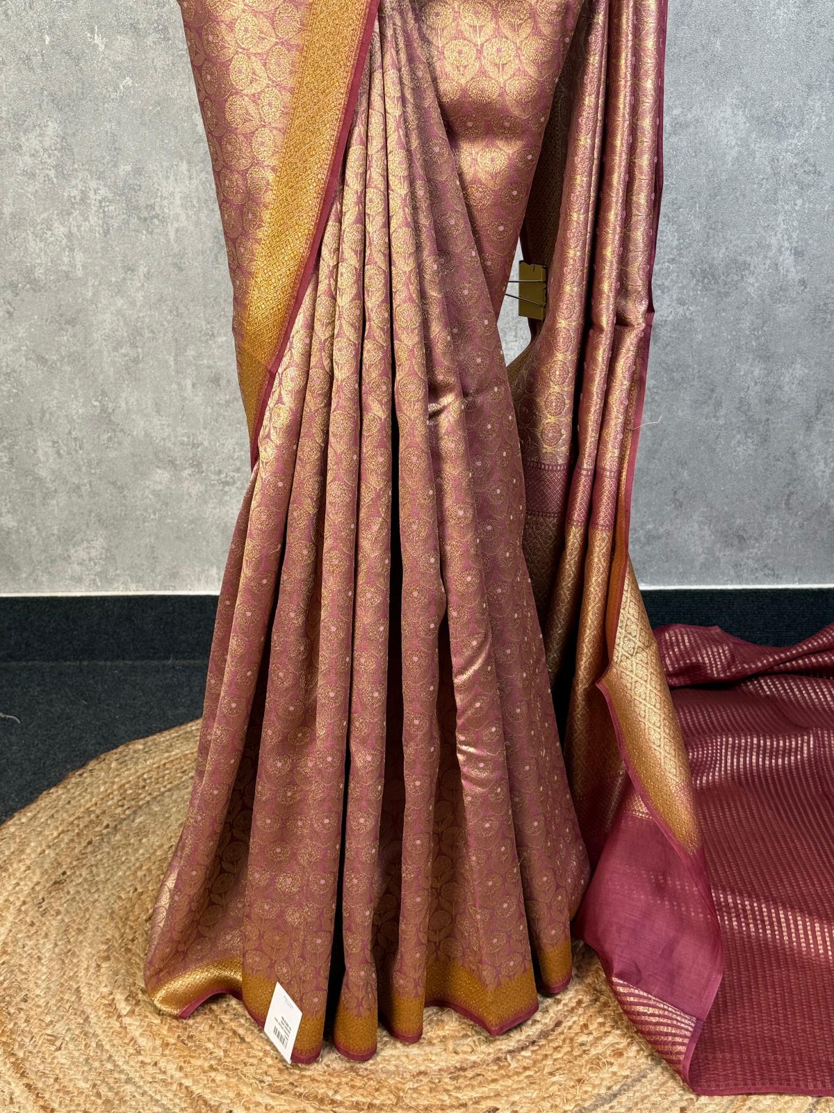 CHANDERI BROCADE BANARASI SAREE - Image 3