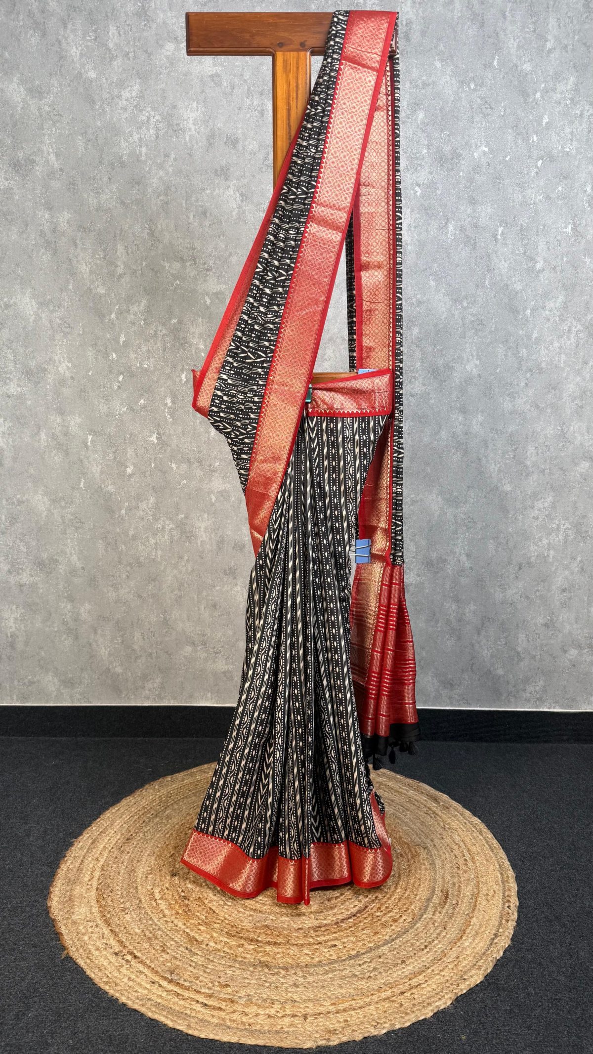 ASSAM SILK PRINTED BANARASI SAREE