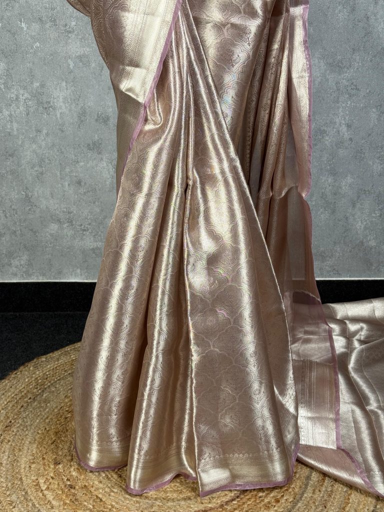 TISSUE SILK BANARASI SAREE - Image 3