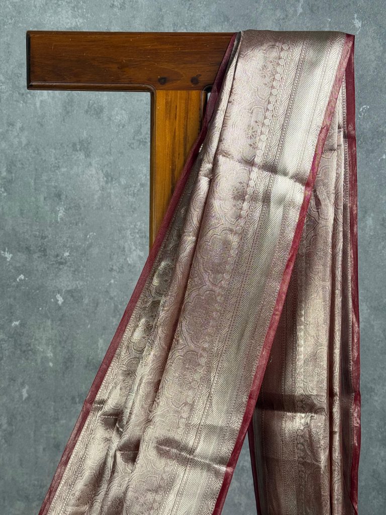 TISSUE SILK BANARASI SAREE - Image 2