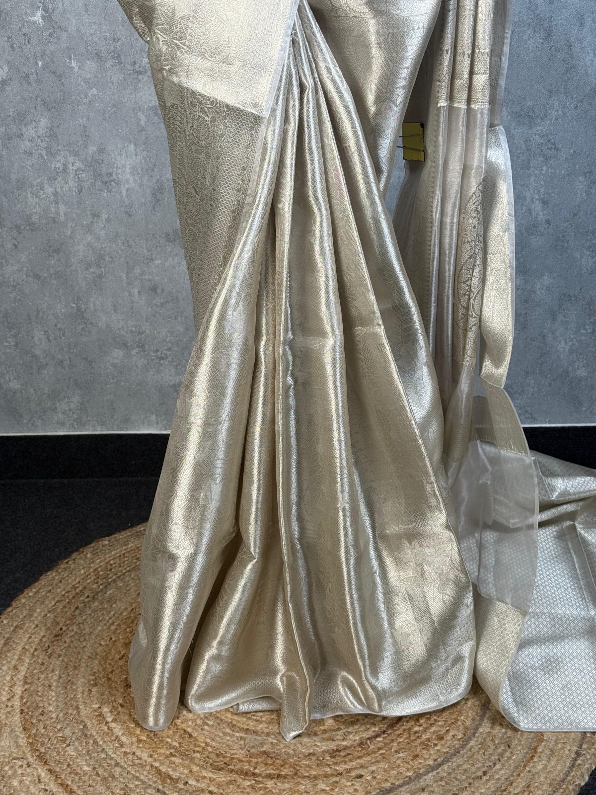 TISSUE SILK BANARASI SAREE - Image 3