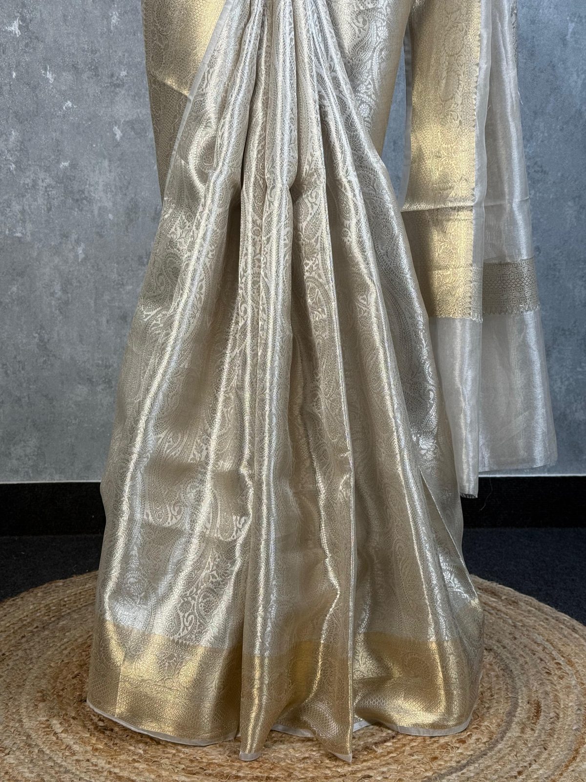 TISSUE SILK BANARASI SAREE - Image 3