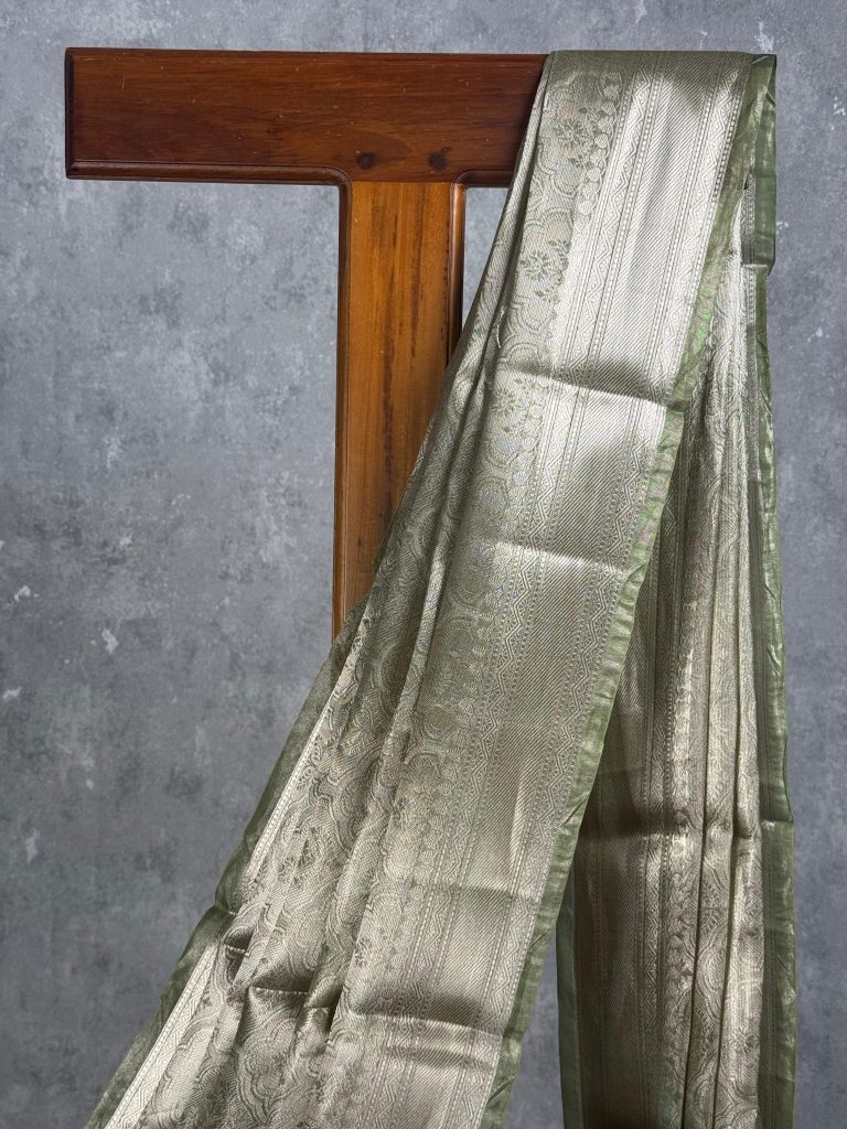 TISSUE SILK BANARASI SAREE - Image 2