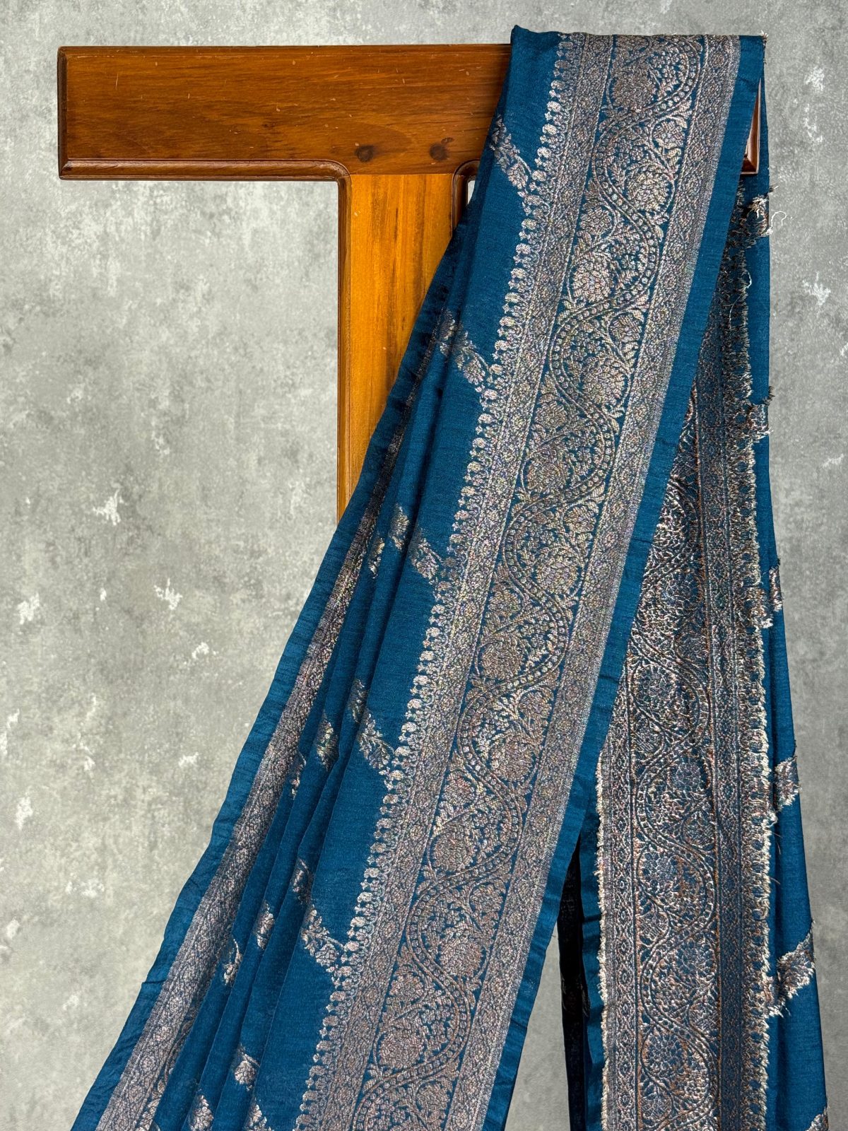 SEMI GEORGETTE BANARASI SAREE - Image 3