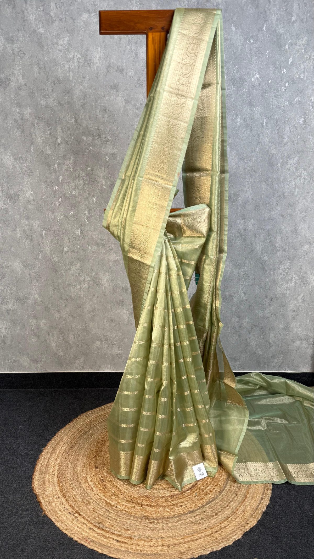 SEMI TISSUE ORGANZA BANARASI SAREE