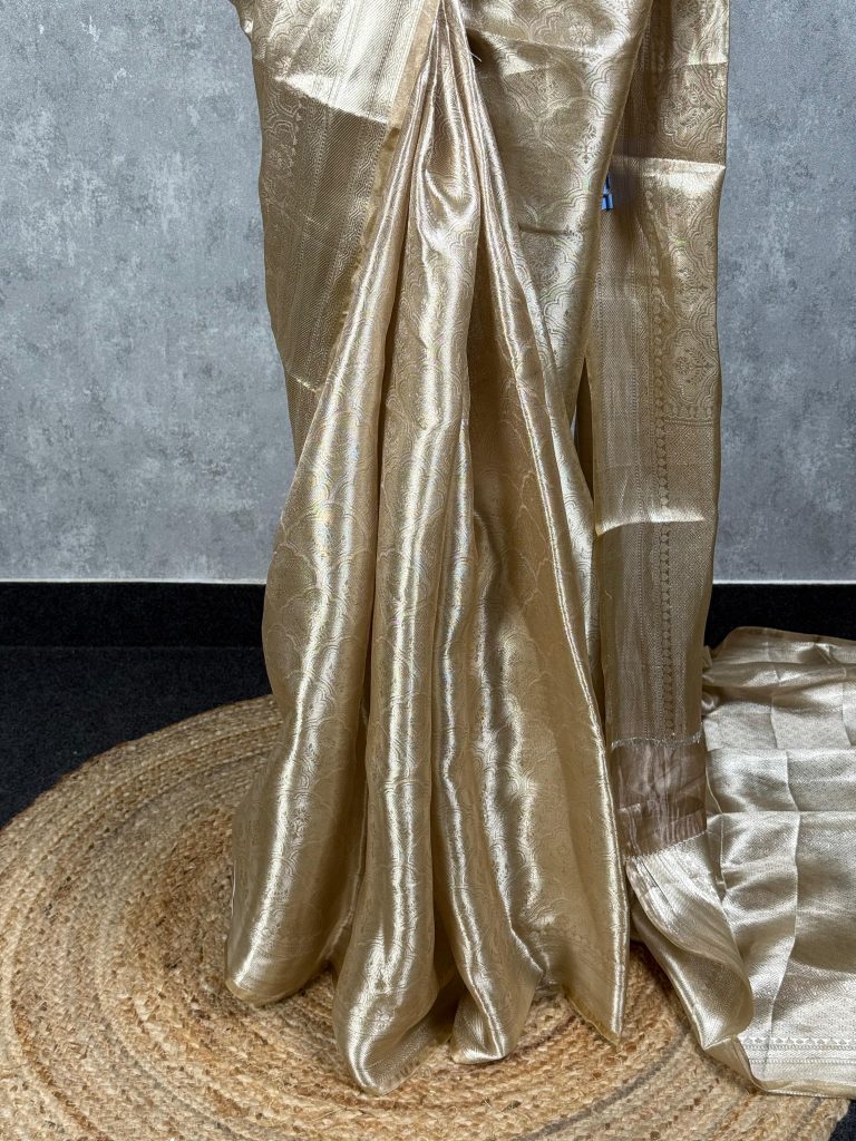 TISSUE SILK BANARASI SAREE - Image 3