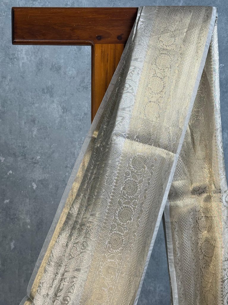 TISSUE SILK BANARASI SAREE - Image 2