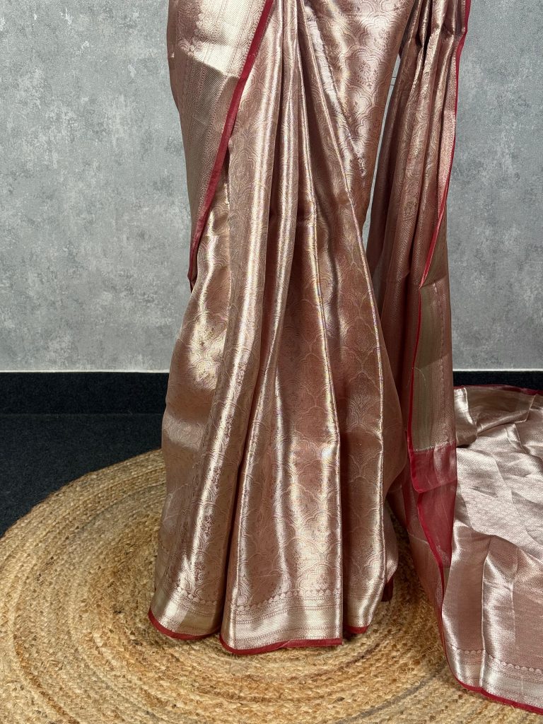 TISSUE SILK BANARASI SAREE - Image 3