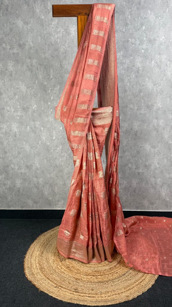 TISSUE GEORGETTE BANARASI SAREE