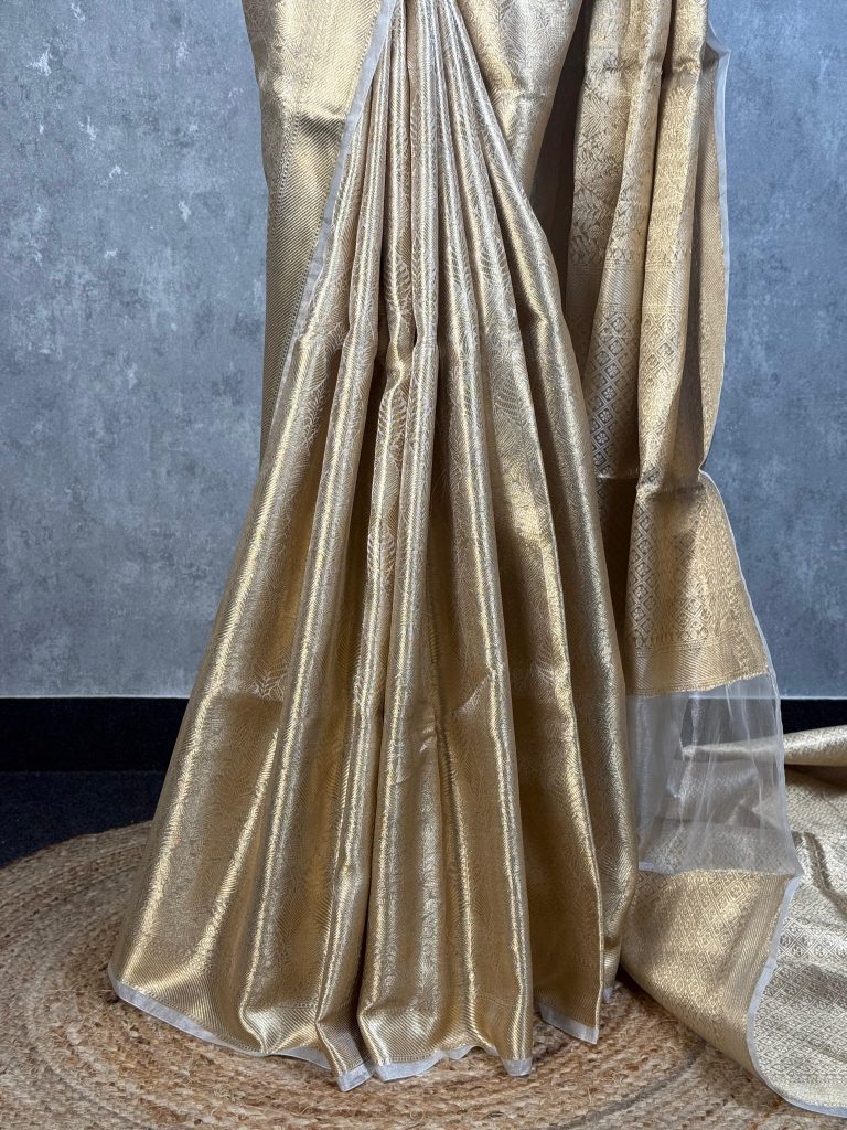 TISSUE SILK BANARASI SAREE - Image 3