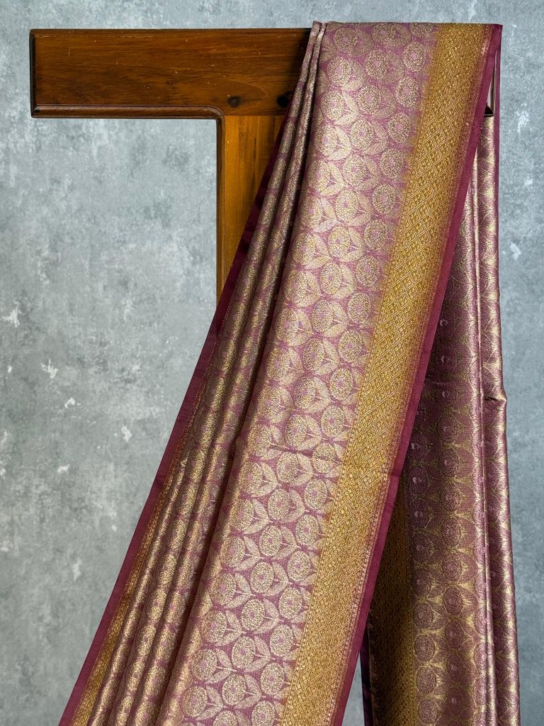 CHANDERI BROCADE BANARASI SAREE - Image 2