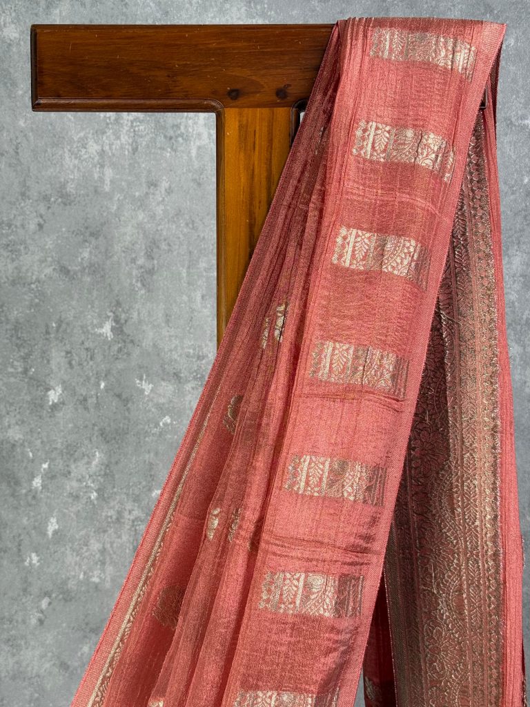 TISSUE GEORGETTE BANARASI SAREE - Image 2
