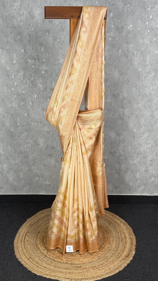 SATIN TISSUE BANARASI SAREE