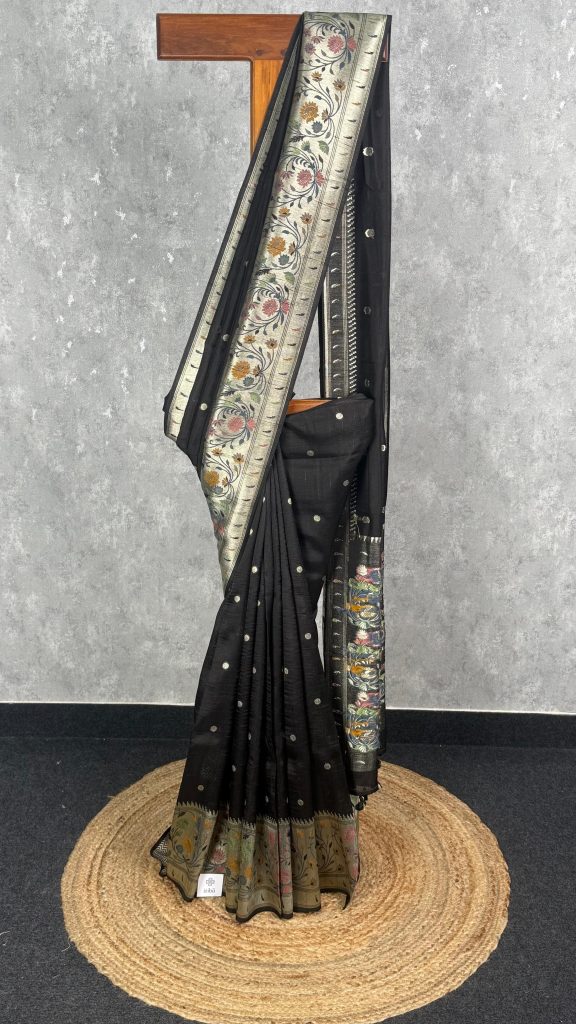 SEMI TUSSAR GEORGETTE BANARASI SAREE
