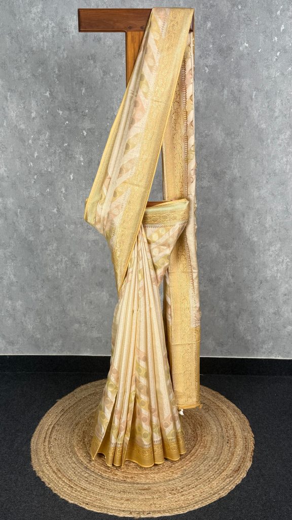SATIN TISSUE BANARSAI SAREE