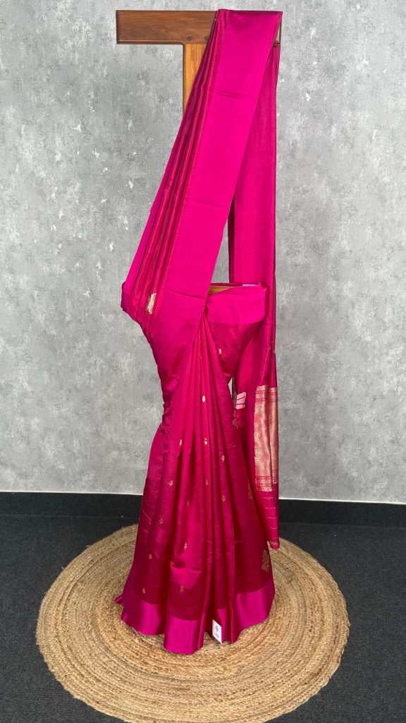 SOFT KATAN SILK BANARASI SAREE