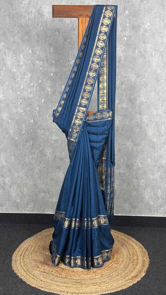 SEMI SILK BABARASI SAREE