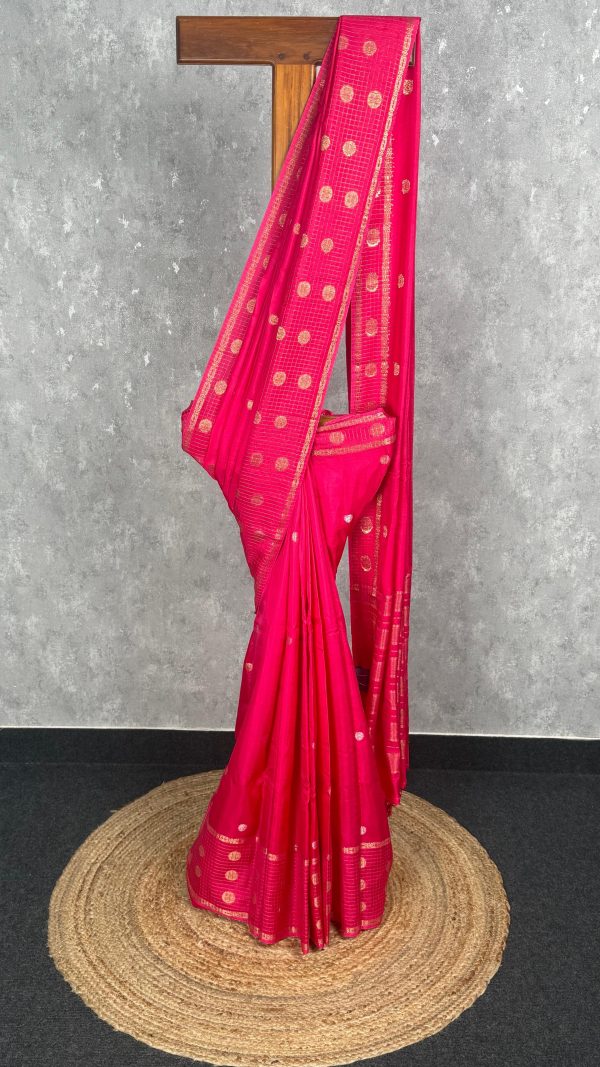 SEMI SILK BANARASI SAREE