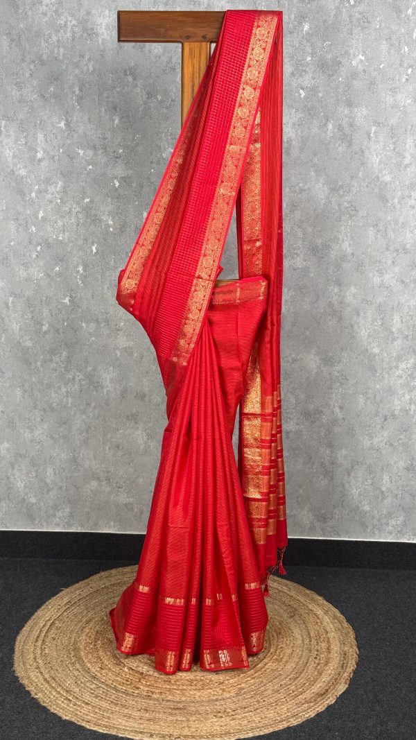SEMI SILK BANARASI SAREE