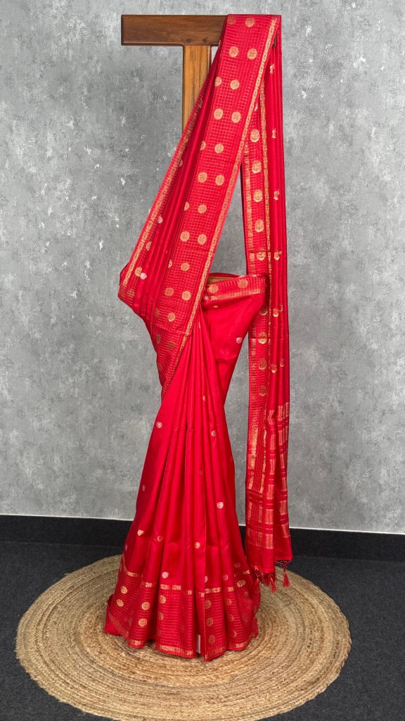 SEMI SILK BANARASI SAREE